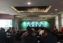 Acara pre-launch Indo Agritech yang digelar bersama Indo Livestock dan pameran lainnya.