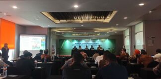 Acara pre-launch Indo Agritech yang digelar bersama Indo Livestock dan pameran lainnya.