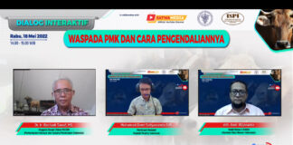 Satwa media group sebagai media yang menaungi majalah Poultry Indonesia, dan Aqua Indonesia menggelar diskusi interaktif secara daring melalui Kanal You Tube Satwa Media Group, Rabu (18/5).