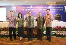 RUPS PT Charoen Pokphand Indonesia, Tbk. terselenggara secara hybrid (daring dan luring) dengan memberlakukan protokol kesehatan yang ketat bagi yang hadir secara luring.