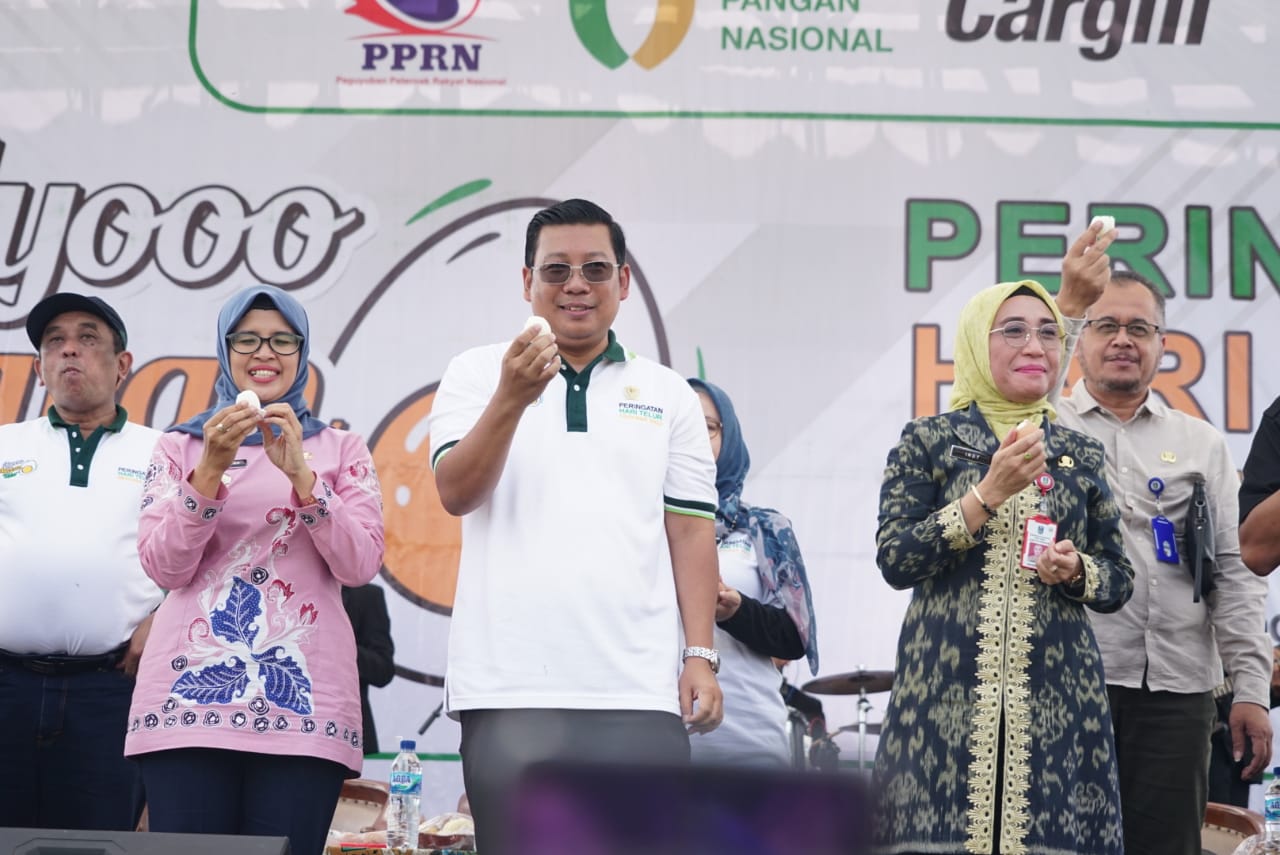 Peringatan hari telur sedunia di Blitar